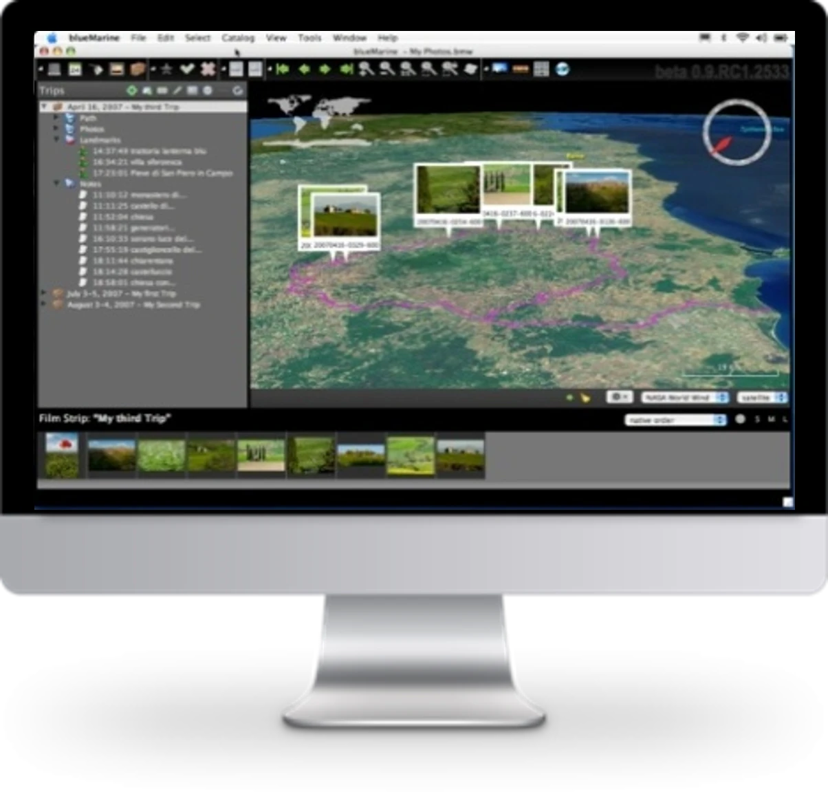 SI-Map Viewer 화면 1